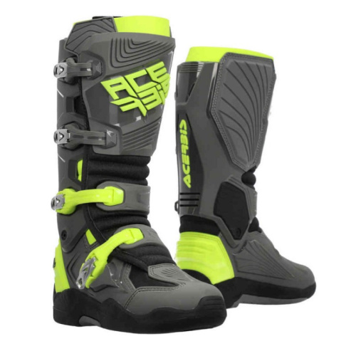 Acerbis Мотоботы кроссовые Whoops Grey/Yellow в Ростове-на-Дону