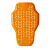 Furygan Вставка в куртку для защиты спины Full Back Fury D3O® Evo Level 2 Оранжевый в Ростове-на-Дону