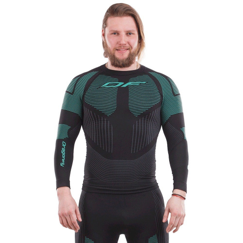 Dragonfly Термофутболка 3DThermo Green с длинным рукавом в Ростове-на-Дону