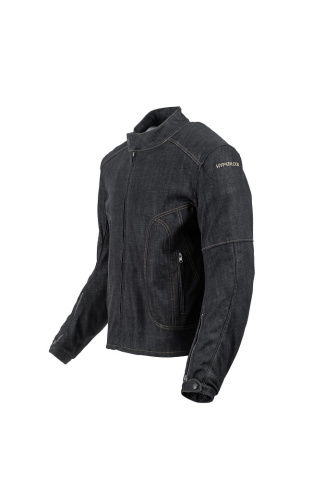 Hyperlook Мотокуртка джинсовая Lion denim Синий в Ростове-на-Дону