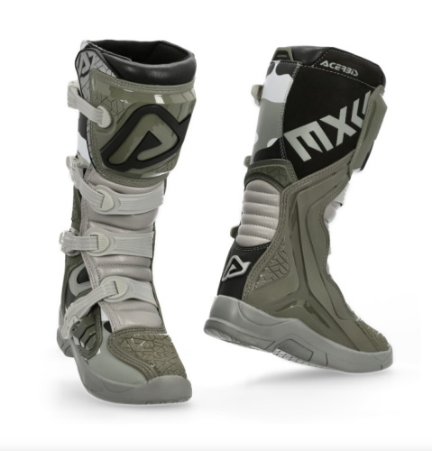 Acerbis Мотоботы кроссовые X-Team Brown/Grey в Ростове-на-Дону